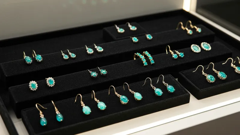 Comparaison des prix des boucles d'oreilles émeraude