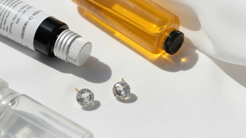 Éviter les produits chimiques sur les émeraudes