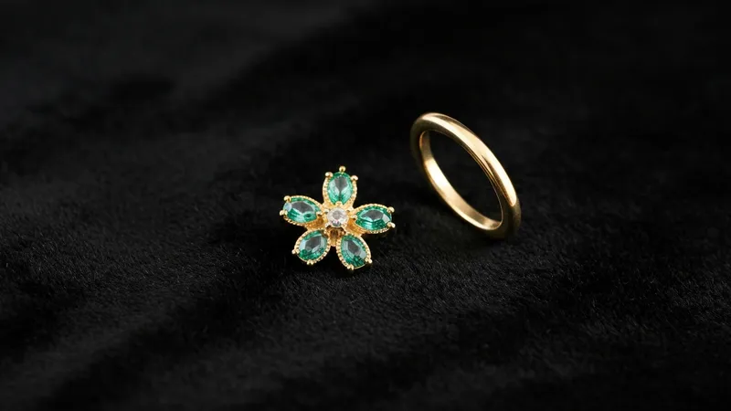 créateurs bijoux émeraude artisanaux contemporains