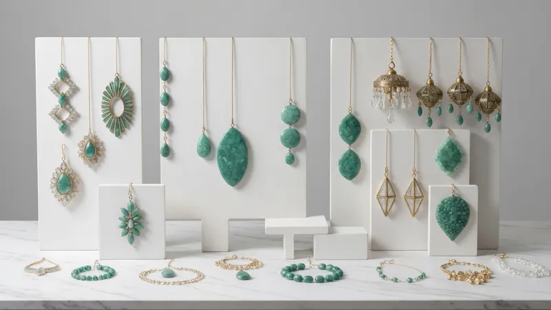 Influences culturelles sur les boucles d'oreilles émeraude