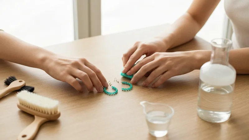 L'entretien des boucles doreilles émeraude