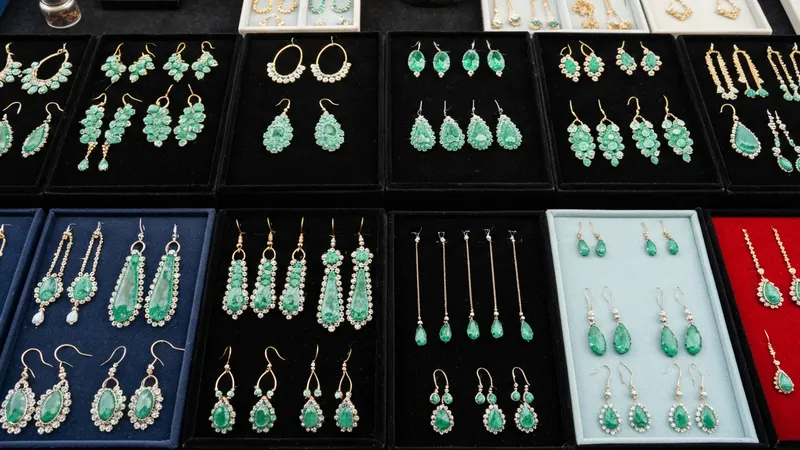 Les marchés aux bijoux émeraude