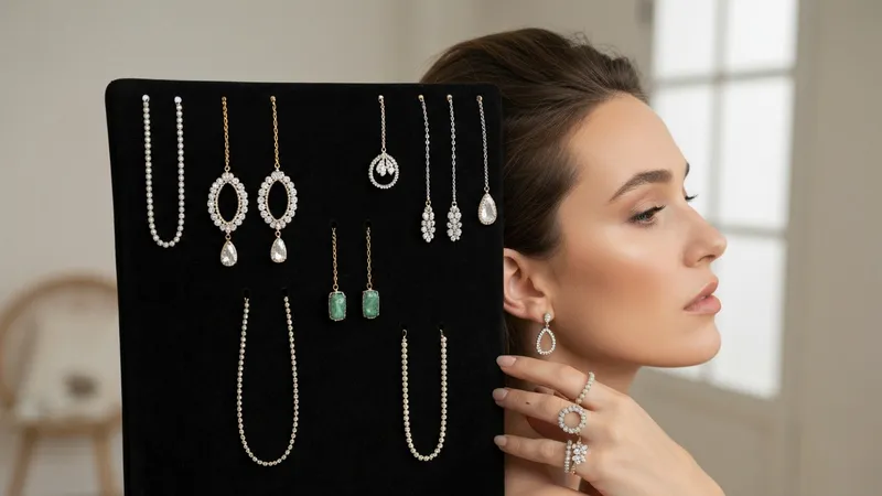 Les tendances saisonnières des boucles d'oreilles émeraude