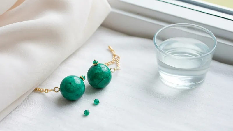 Préserver la couleur de l'émeraude